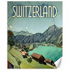 Lake Lungern - Switzerland Canvas 16  X 20  by ConteMonfrey