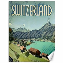 Lake Lungern - Switzerland Canvas 36  X 48  by ConteMonfrey