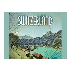 Lake Lungern - Switzerland Double Sided Flano Blanket (mini)  by ConteMonfrey