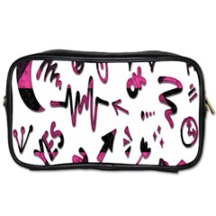 Doodles Toiletries Bag (two Sides) by nateshop