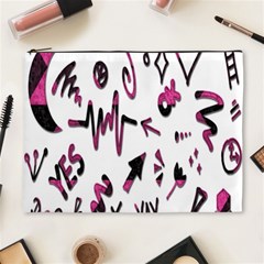 Doodles Cosmetic Bag (xl) by nateshop