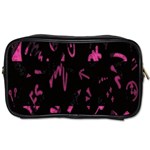 Doodles-black Toiletries Bag (Two Sides) Front