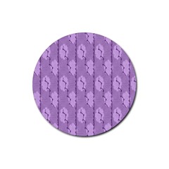 Flowers Rubber Coaster (round) by nateshop