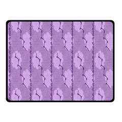 Flowers Fleece Blanket (small) by nateshop