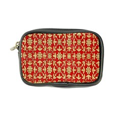 Gold-red Flower Coin Purse by nateshop