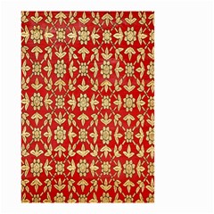 Gold-red Flower Small Garden Flag (two Sides) by nateshop