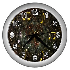 Grades Wall Clock (silver) by nateshop