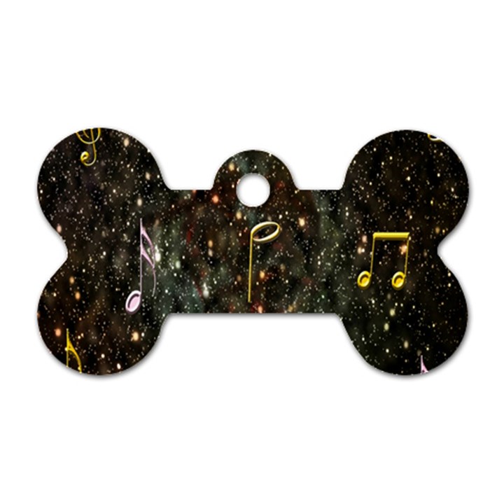 Grades Dog Tag Bone (Two Sides)