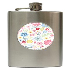 Graphic Art 002 Hip Flask (6 Oz) by nateshop