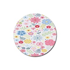 Graphic Art 002 Rubber Coaster (round)