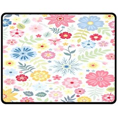 Graphic Art 002 Double Sided Fleece Blanket (medium)  by nateshop