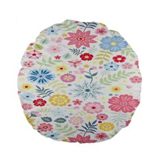 Graphic Art 002 Standard 15  Premium Flano Round Cushions by nateshop