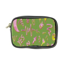 Green Yes Pink Coin Purse by nateshop