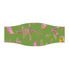 Green Yes Pink Stretchable Headband by nateshop