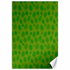 Green-apples Canvas 12  X 18  by nateshop