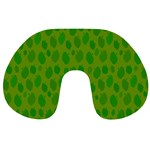 Green-apples Travel Neck Pillow Back