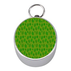 Green-apples Mini Silver Compasses by nateshop