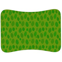 Green-apples Velour Seat Head Rest Cushion by nateshop