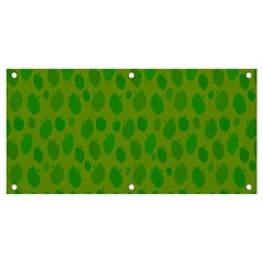 Green-apples Banner And Sign 4  X 2 