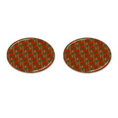 Holidays Cufflinks (oval) by nateshop