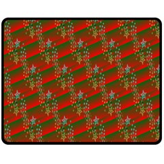 Holidays Double Sided Fleece Blanket (medium)  by nateshop