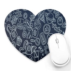 Internet Heart Mousepads by nateshop