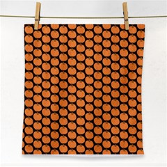 Cute Pumpkin Black Small Face Towel by ConteMonfrey