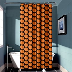 Cute Pumpkin Black Small Shower Curtain 36  X 72  (stall)  by ConteMonfrey