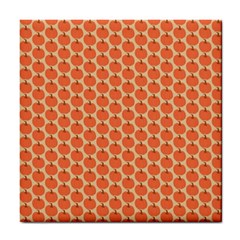 Cute Pumpkin Small Tile Coaster by ConteMonfrey