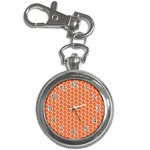 Cute Pumpkin Small Key Chain Watches Front