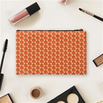 Cute Pumpkin Small Cosmetic Bag (Medium) Back