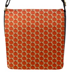 Cute Pumpkin Small Flap Closure Messenger Bag (s) by ConteMonfrey