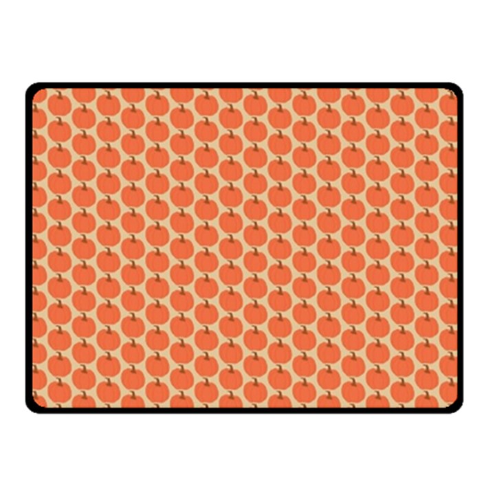 Cute Pumpkin Small Double Sided Fleece Blanket (Small) 