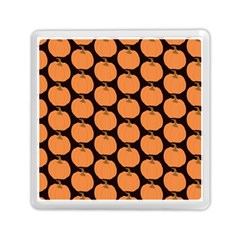 Black And Orange Pumpkin Memory Card Reader (Square)