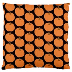 Black And Orange Pumpkin Standard Flano Cushion Case (Two Sides)