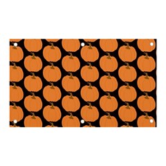 Black And Orange Pumpkin Banner and Sign 5  x 3 