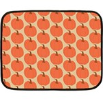 Cute Pumpkin Fleece Blanket (Mini) 35 x27  Blanket