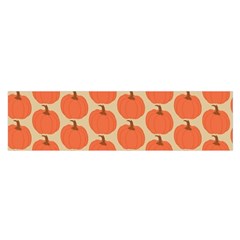 Cute Pumpkin Oblong Satin Scarf (16  X 60 ) by ConteMonfrey