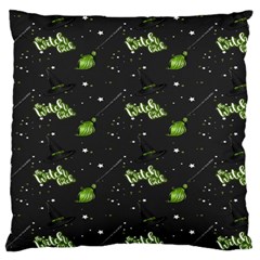 Halloween - The Witch Is Back   Standard Flano Cushion Case (two Sides) by ConteMonfrey