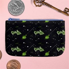 Halloween - The Witch Is Back   Large Coin Purse by ConteMonfrey