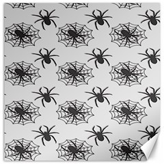 Spider Web - Halloween Decor Canvas 12  X 12  by ConteMonfrey