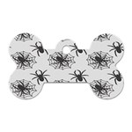 Spider Web - Halloween Decor Dog Tag Bone (One Side) Front