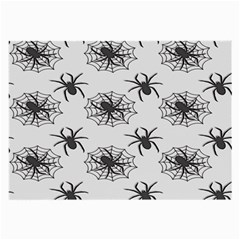 Spider Web - Halloween Decor Large Glasses Cloth (2 Sides) by ConteMonfrey