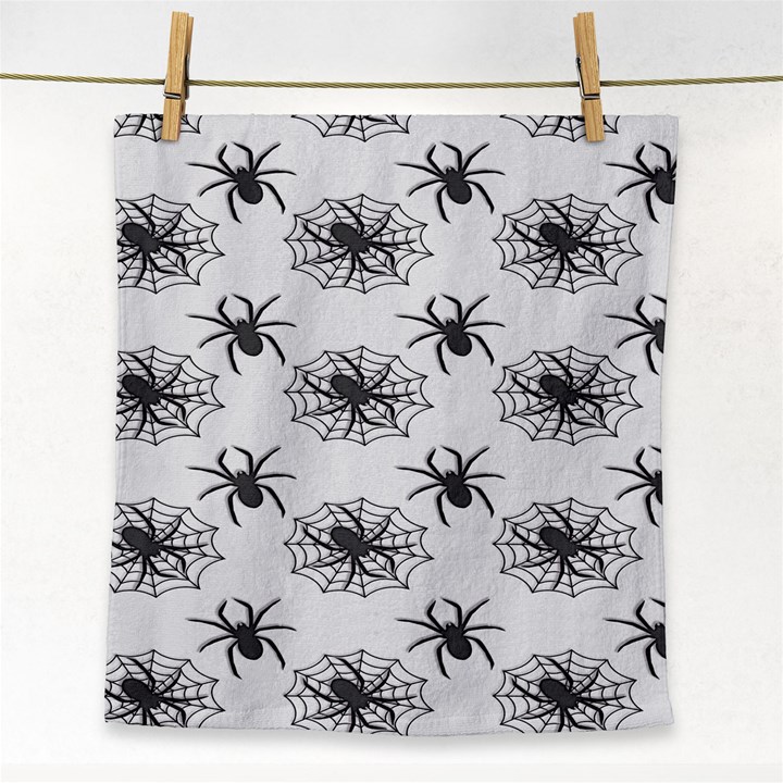 Spider Web - Halloween Decor Face Towel