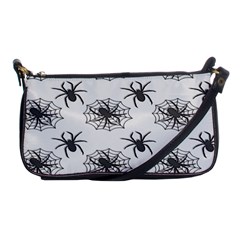 Spider Web - Halloween Decor Shoulder Clutch Bag by ConteMonfrey