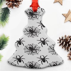 Spider Web - Halloween Decor Christmas Tree Ornament (two Sides) by ConteMonfrey