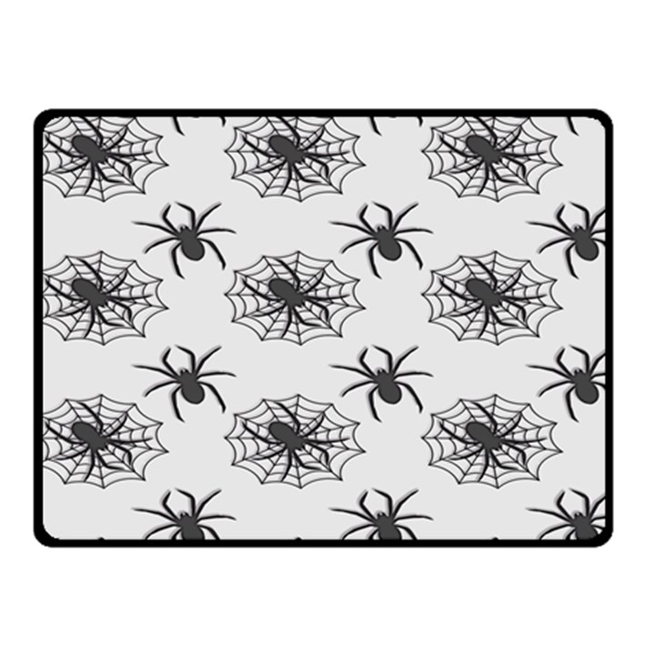 Spider Web - Halloween Decor Double Sided Fleece Blanket (Small) 