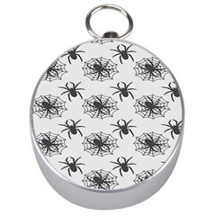 Spider Web - Halloween Decor Silver Compasses by ConteMonfrey