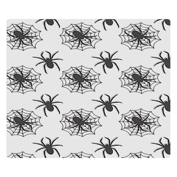 Spider Web - Halloween Decor Double Sided Flano Blanket (Small) 