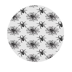 Spider Web - Halloween Decor Mini Round Pill Box by ConteMonfrey